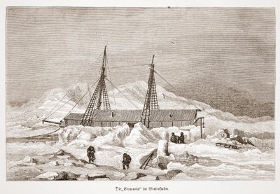 Germania kledd for vinteren, 1876 av Austrian School