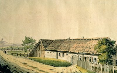 Fødestedet til Franz Joseph Haydn (1732-1809) i Rohrau, Niederösterreich av Austrian School