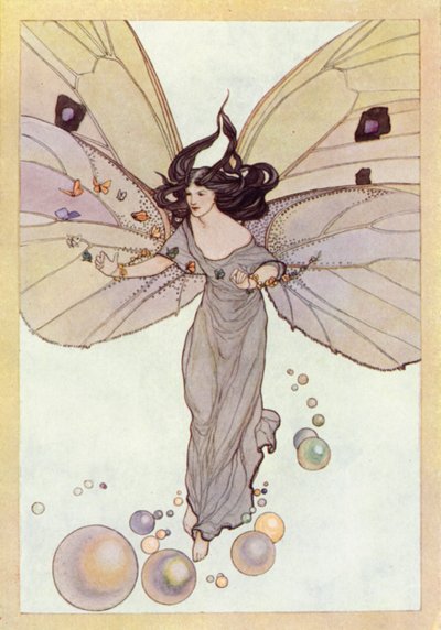 John Keats: To Fancy (litho i farger) av Averil Mary Burleigh
