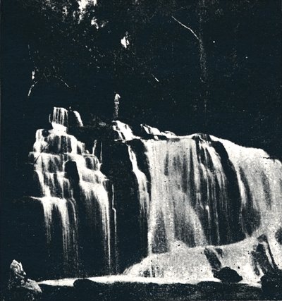 Foss på Rio Dourado Lencoes, 1895 av Axel Frick