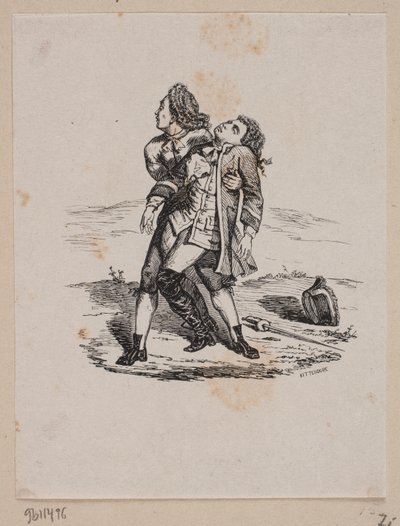og duell av Axel Theodor Kittendorff