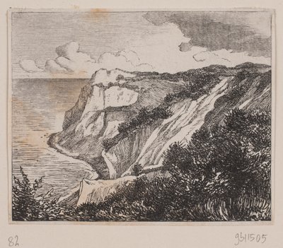 fjellet Moens Klint av Axel Theodor Kittendorff