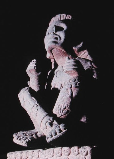 Xochipilli (se også 217529), Late Post Classic Period (1300-1521) (stein) av Aztec Aztec