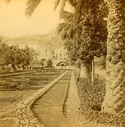 Monte Carlo, ser fra kasinoet, 1897. av B. W. Kilburn