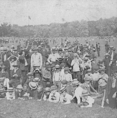 Det røffe og klare i New York, USA, 1888. av B. W. Kilburn