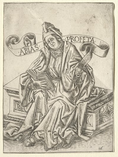 Profetene: Obadiah, ca. 1470-1475. av Baccio Baldini