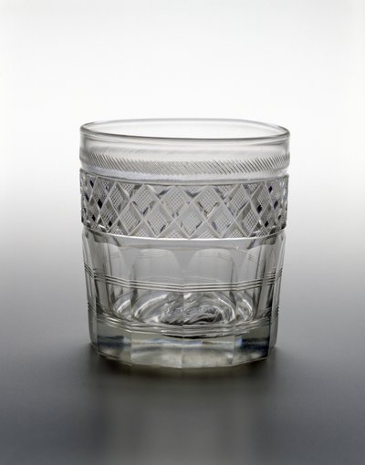 Tumler, ca. 1825 (blyglass med sulfid cameo-portrett) av Bakewell and Page
