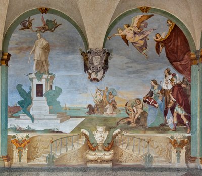 Toscanas dominans over havet av Baldassare (1611-89) Franceschini