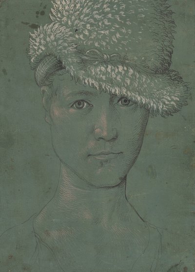 Selvportrett, ca 1502. av Baldung