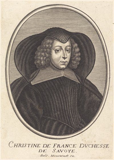 Christine av Frankrike av Balthasar Moncornet