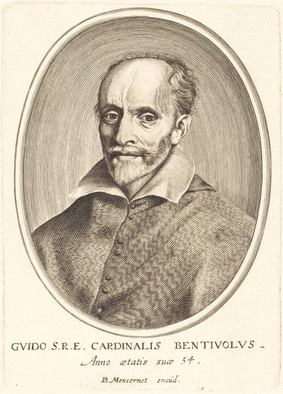 Guido Bentivoglio av Balthasar Moncornet