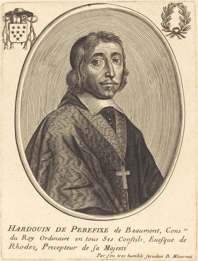 Hardouin de Beaumont de Perefixe av Balthasar Moncornet