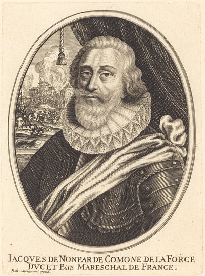 Jacques de la Force av Balthasar Moncornet