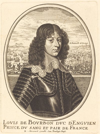 Louis II av Bourbon-Condé av Balthasar Moncornet