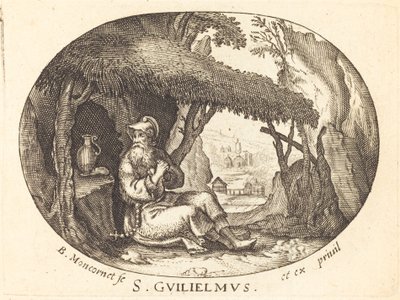 Den hellige Eremitten Vilhelm av Balthasar Moncornet