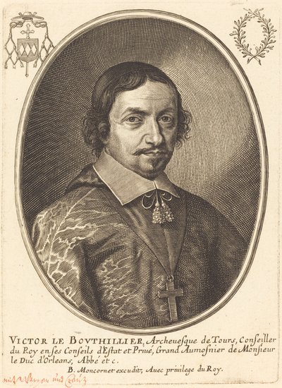 Victor Bouthillier av Balthasar Moncornet