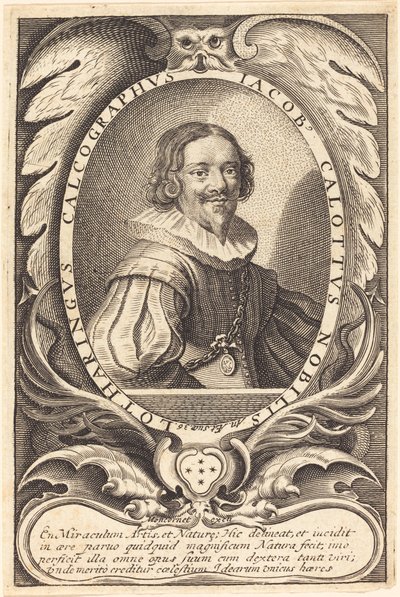 Jacques Callot av Balthasar Moncornet after Michel Lasne