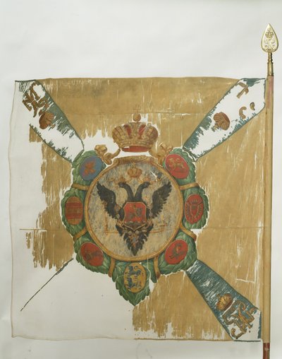 Flagget til Semenovsky Life-Guards Regiment, 1762 av Banners and Standards Flags