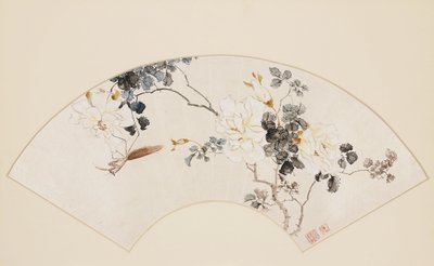 Rose og mantis, 1800-tallet 1801-1900 av Baoru Liu