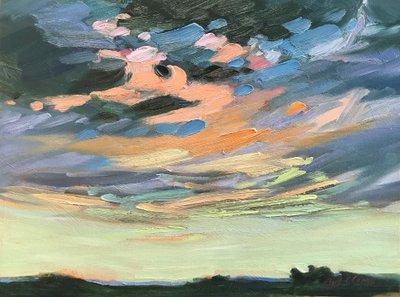 Blå himmel i New Mexico av Barbara Cleary