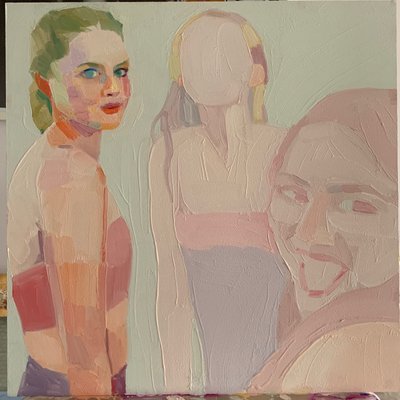 "Digital Burn 1", 2019 av Barbara Hoogeweegen