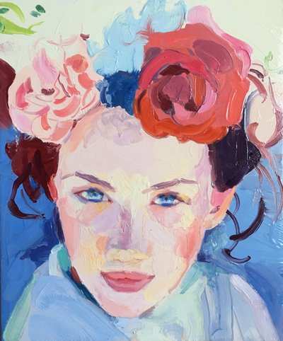 "Roser er røde", 2018 av Barbara Hoogeweegen