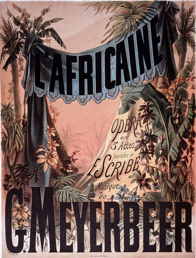 Plakat for operaen "" L