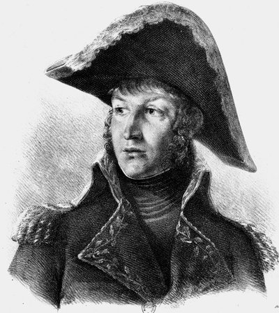 Jean Andoche Junot hertug av Abrantes: Fransk genral (gravering) av Baron Antoine Jean (after) Gros