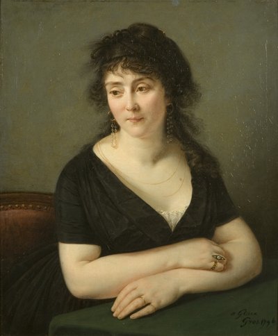 Portrett av Madame Bruyere av Baron Antoine Jean Gros