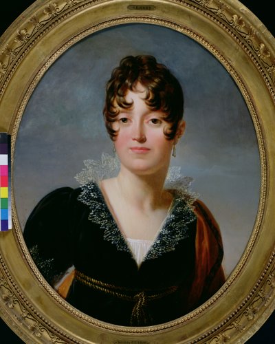 Portrett av Desiree Clary (1781-1860) Prinsesse Royal av Sverige, ca. 1810 av Baron François Pascal Simon Gérard