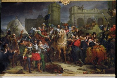 Henri IVs (1553-1610) inntog i Paris, 22. mars 1594 av Baron François Pascal Simon Gérard