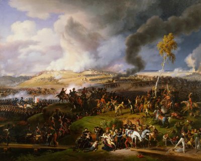 Slaget ved Borodino 26. august 1812 av Baron Lejeune Louis-François