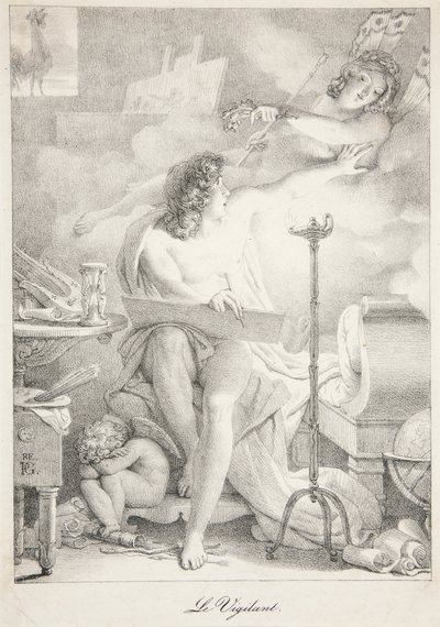 Den årvåkne av Baron Pierre Narcisse Guerin