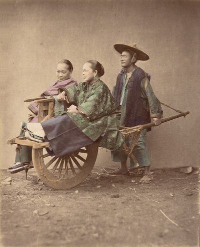 Trillebår, 1870-tallet. av Baron Raimund von Stillfried