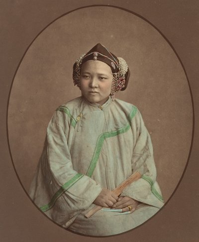 Lanxchow-jenta, 1870-tallet. av Baron Raimund von Stillfried