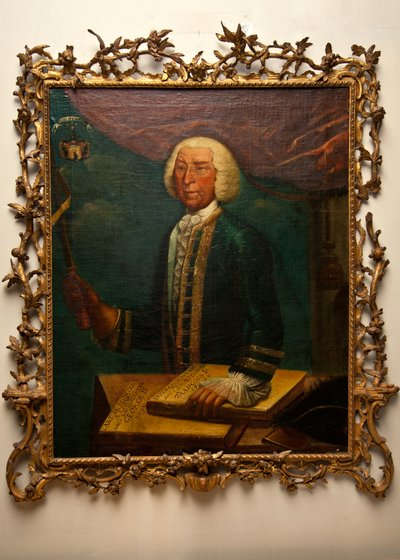 Selvportrett, ca. 1754-60 av Baron Reis Eisenberg