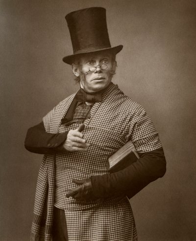 Den britiske skuespilleren Felix Morris i One Change, 1886. av Barraud