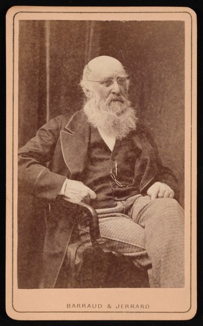 Portrett av J. H. Silbert, før 1877. av Barraud and Jerrard