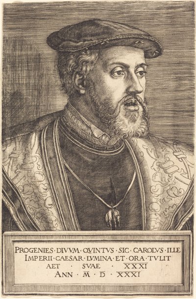 Keiser Charles V av Barthel Beham