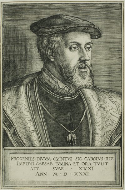 Keiser Charles V av Barthel Beham