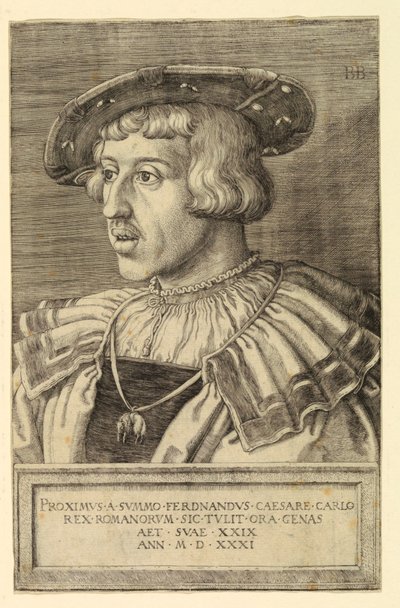Ferdinand I, tysk-romersk keiser av Barthel Beham