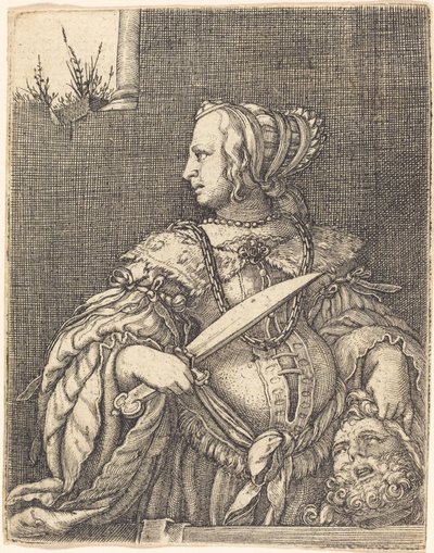 Judith med sjefen for Holofernes av Barthel Beham