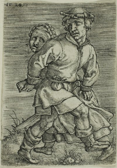Bondepar danser av Barthel Beham