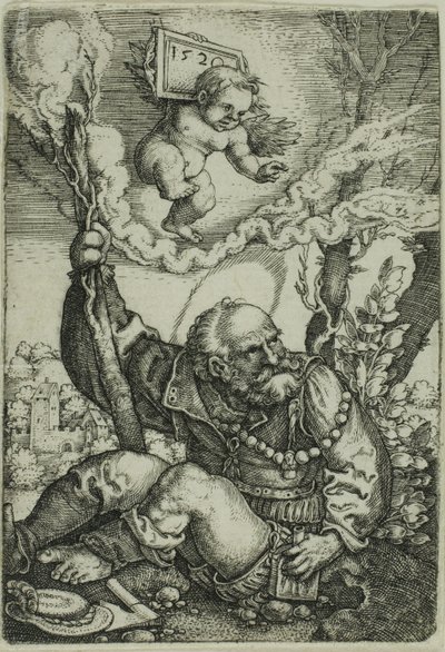 Den hellige Christopher av Barthel Beham