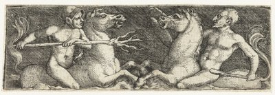To kjempende tritoner av Barthel Beham