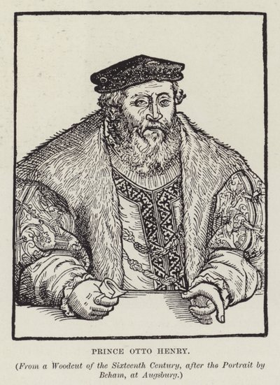 Otto Heinrich, kurfyrst Pfalz av Barthel after Beham