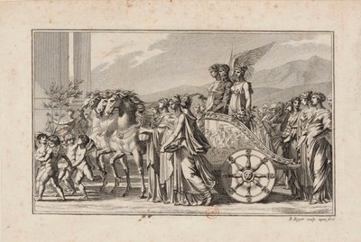 Triumf av Napoleon, første konsul, 1801. av Barthélemy Roger