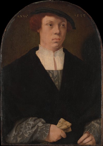 Portrett av en mann, 1533. av Bartholomaeus Bruyn the Elder