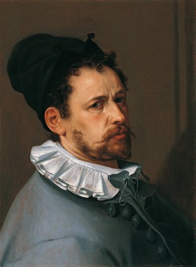 Selvportrett, ca 1585. av Bartholomaeus Spranger