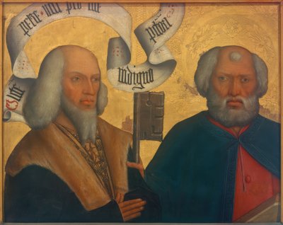 Peter v. Hewen med St. Peter av Bartholomäus Zeitblom